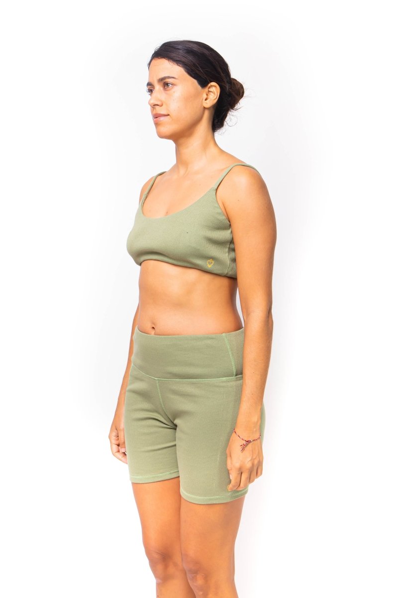 Allnat, Bamboo Spandex, Top Sport Yoga - Love Anchor Bali