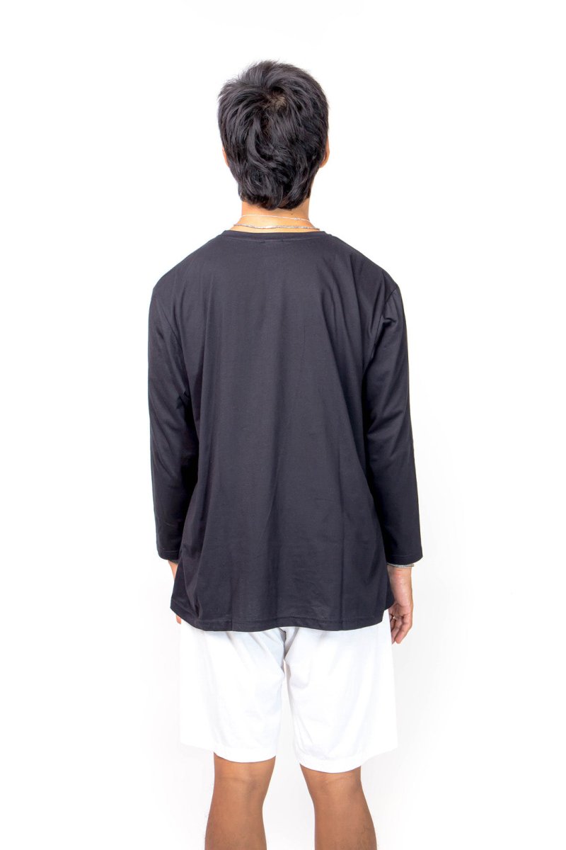 Berawa, Organic Cotton, Long Tee Shirt - Love Anchor Bali