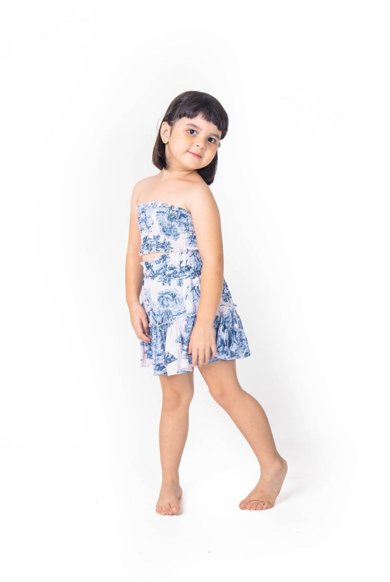 Carla, Tropical, Girl Top - Love Anchor Bali