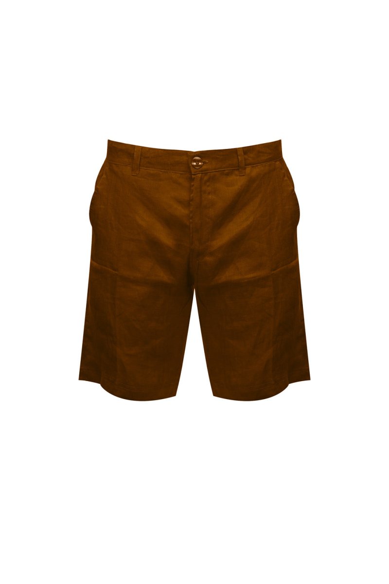 Cupek, Linen, Short Pant - Love Anchor Bali