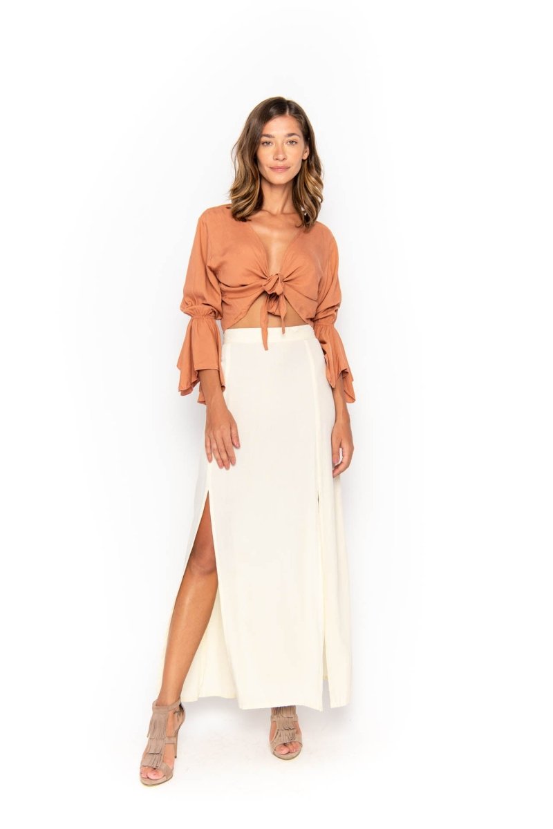 Gypsy, Plain, Crop Top - Love Anchor Bali