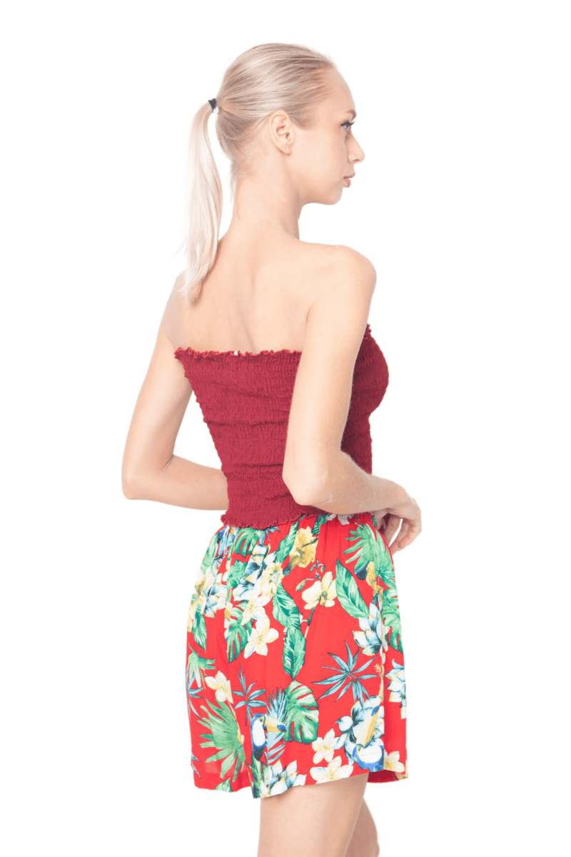 Jaele, Tropical, Short Pants - Love Anchor Bali