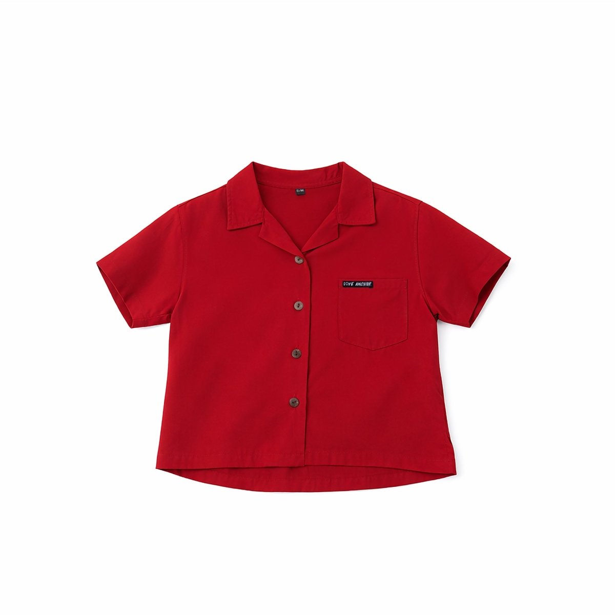 Kids Top Tropical Shirt Plain - Love Anchor Bali