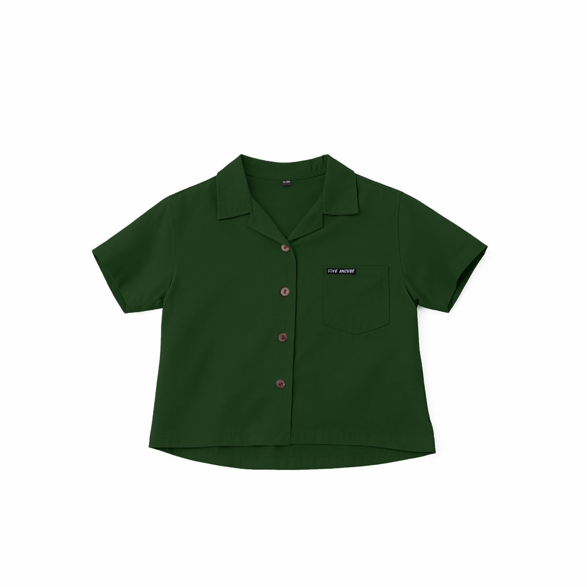 Kids Top Tropical Shirt Plain - Love Anchor Bali