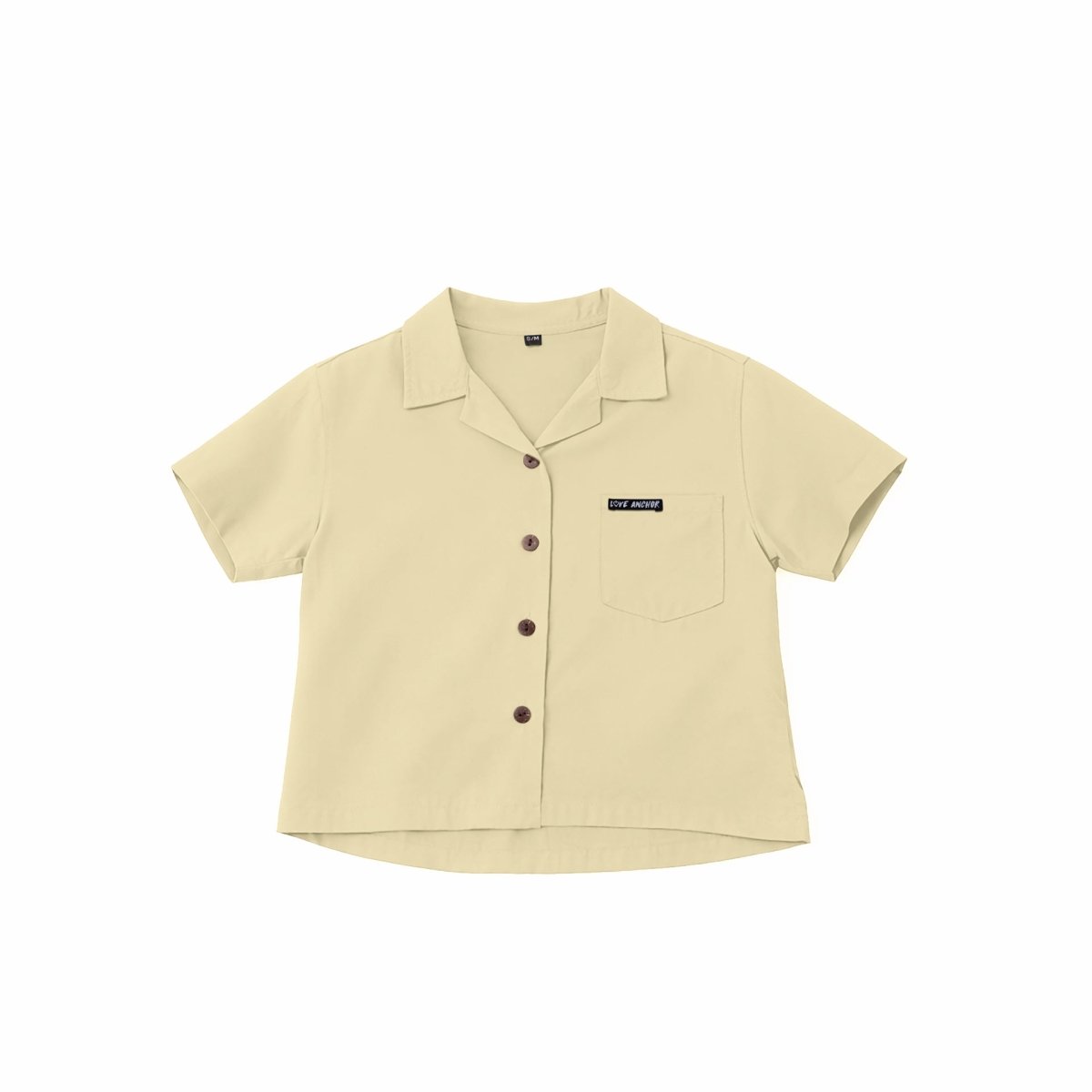 Kids Top Tropical Shirt Plain - Love Anchor Bali