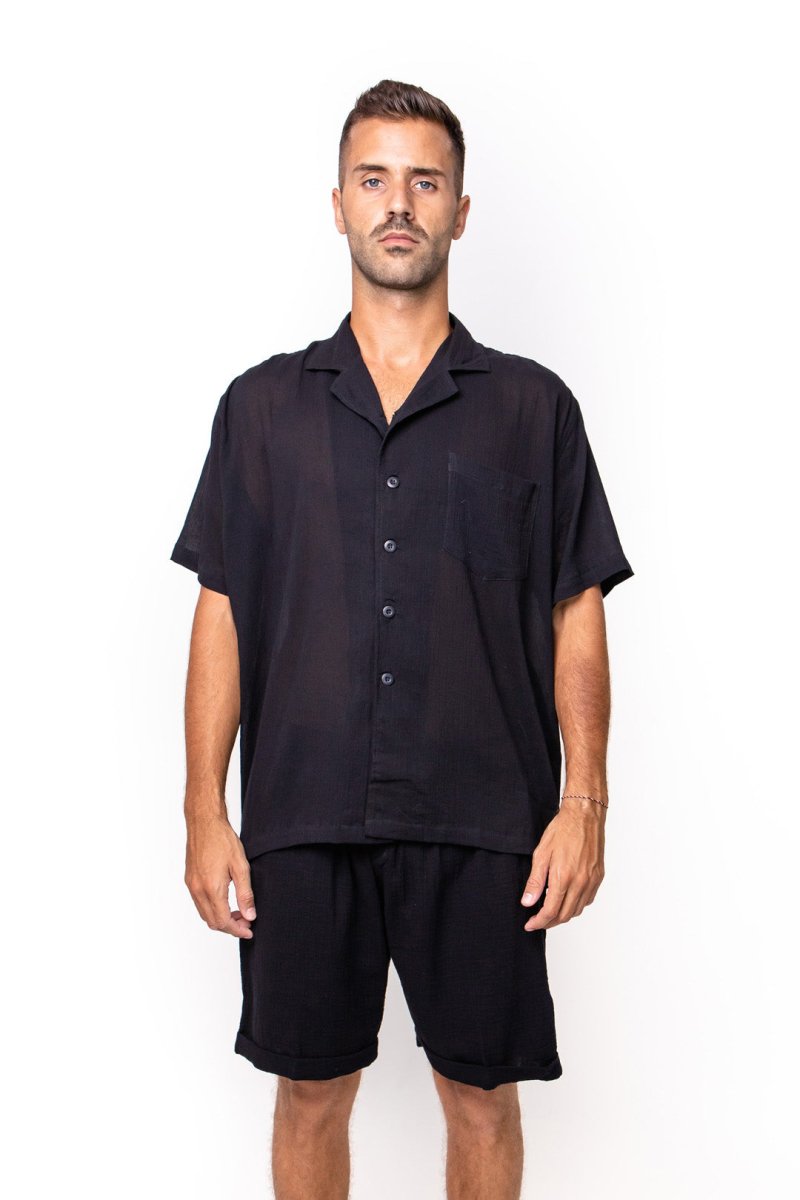 Kubu, Silk, Shirt - Love Anchor Bali