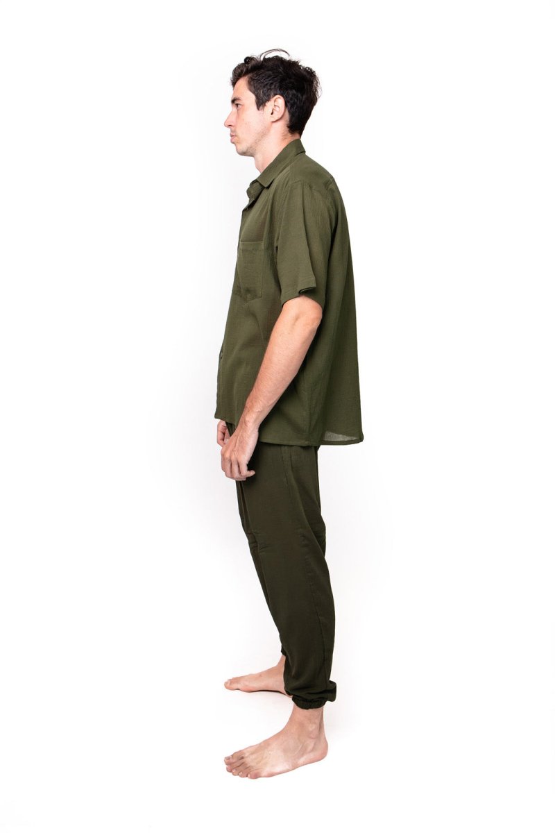 Legian, Cotton Crepe, Long Pants - Love Anchor Bali