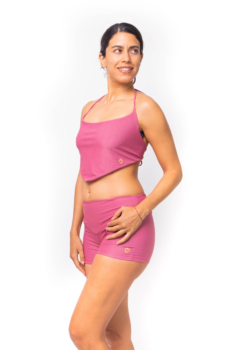 Lily, Eco Rib Nylon, Top Sport Yoga - Love Anchor Bali