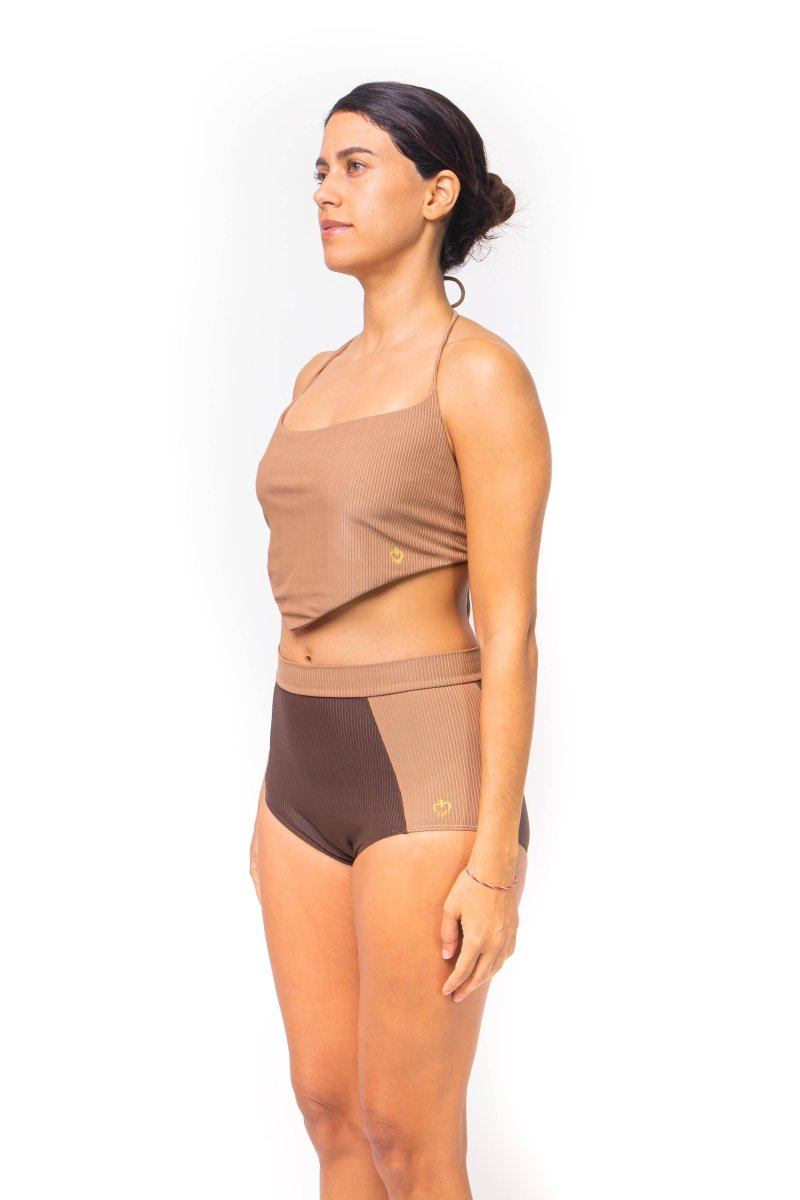 Lily, Eco Rib Nylon, Top Sport Yoga - Love Anchor Bali