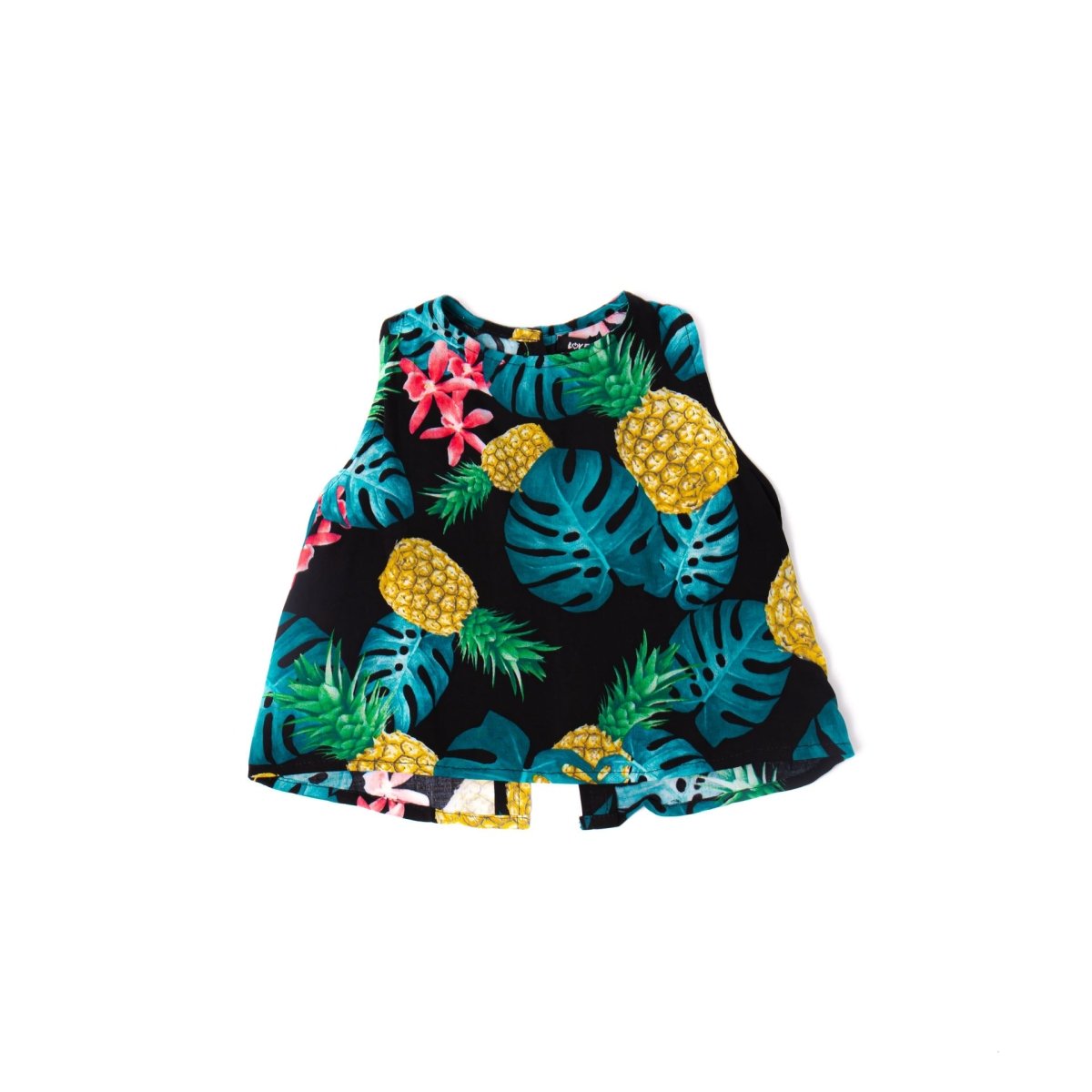 Love Anchor Beach Wear Kids Sleevless Top Tropical - Jepun - Love Anchor Bali
