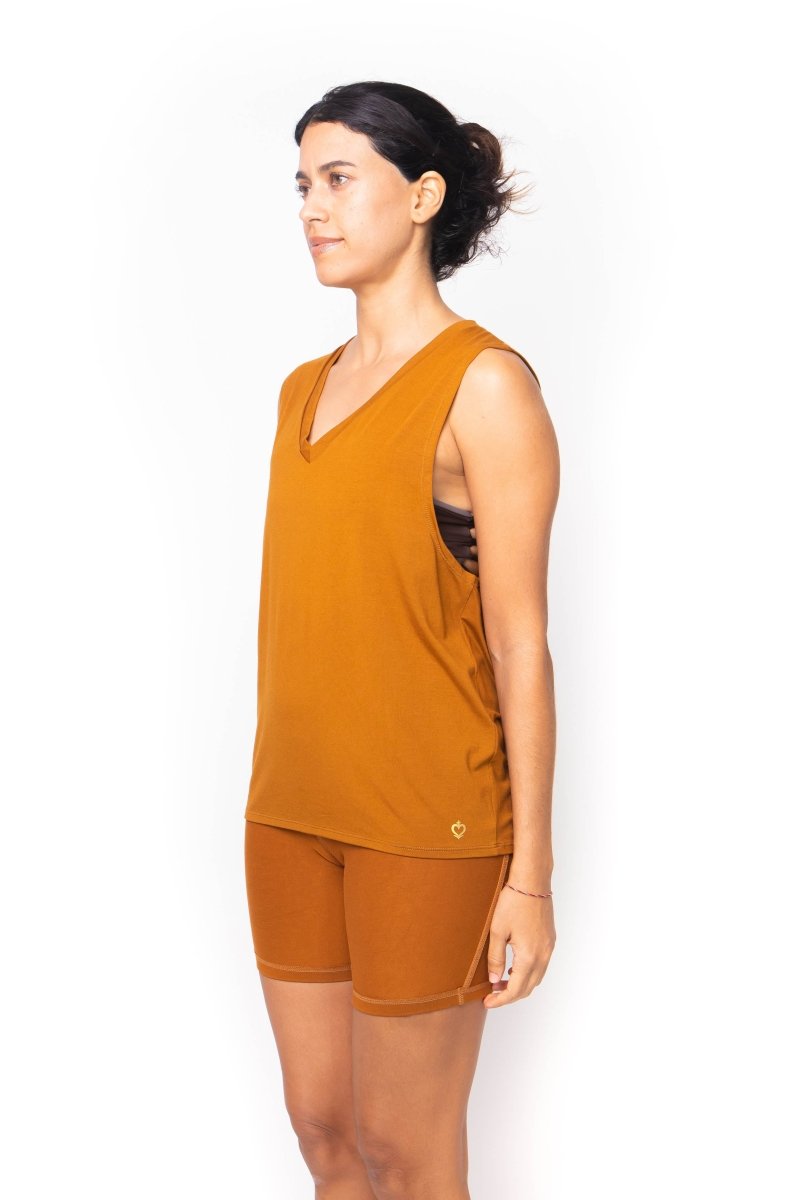 Lusaka, Bamboo Spandex, Top Sport Yoga - Love Anchor Bali