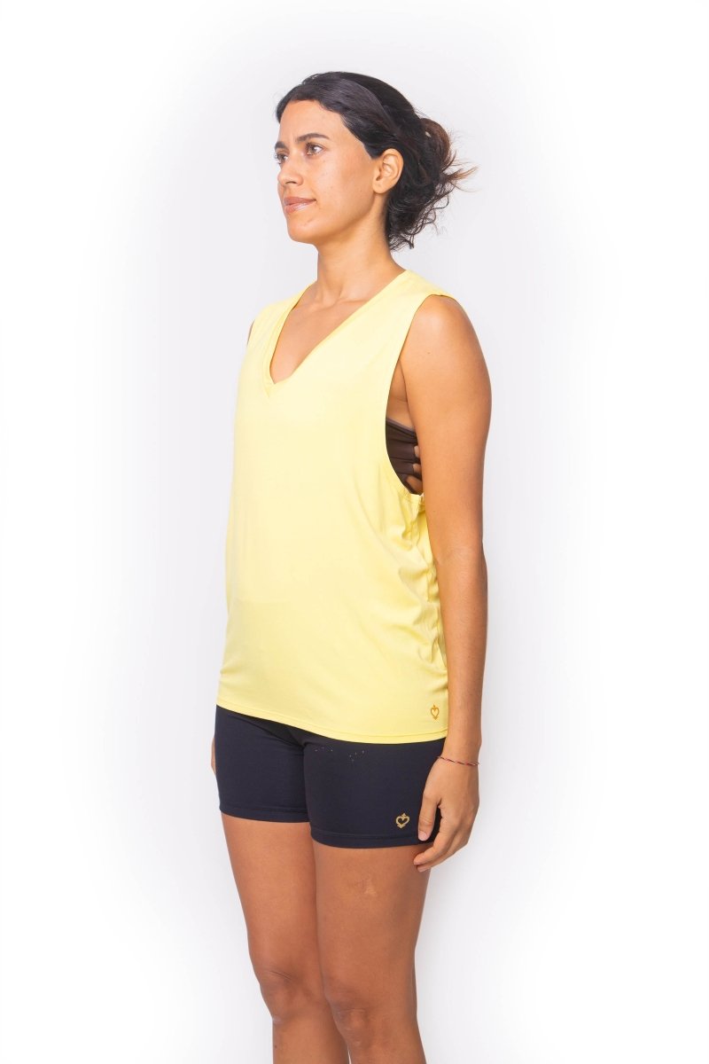Lusaka, Bamboo Spandex, Top Sport Yoga - Love Anchor Bali