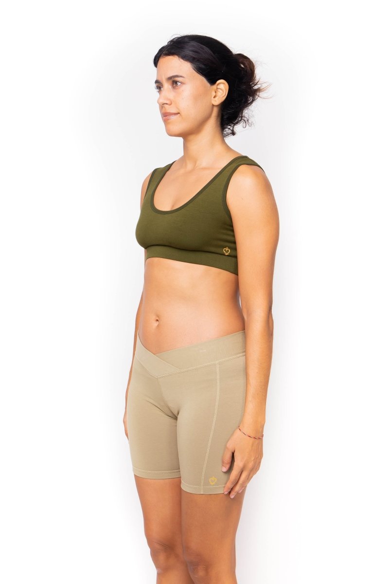 Lyra, Bamboo Spandex, Top Sport Yoga - Love Anchor Bali