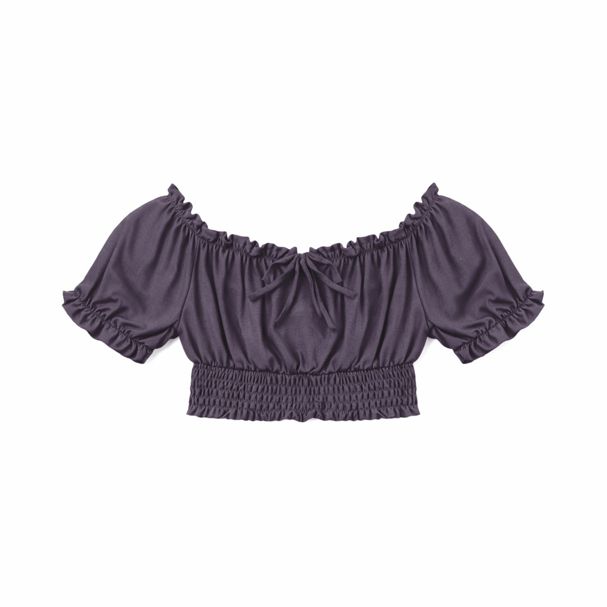 March, Plain, Kids Crop Top - Love Anchor Bali