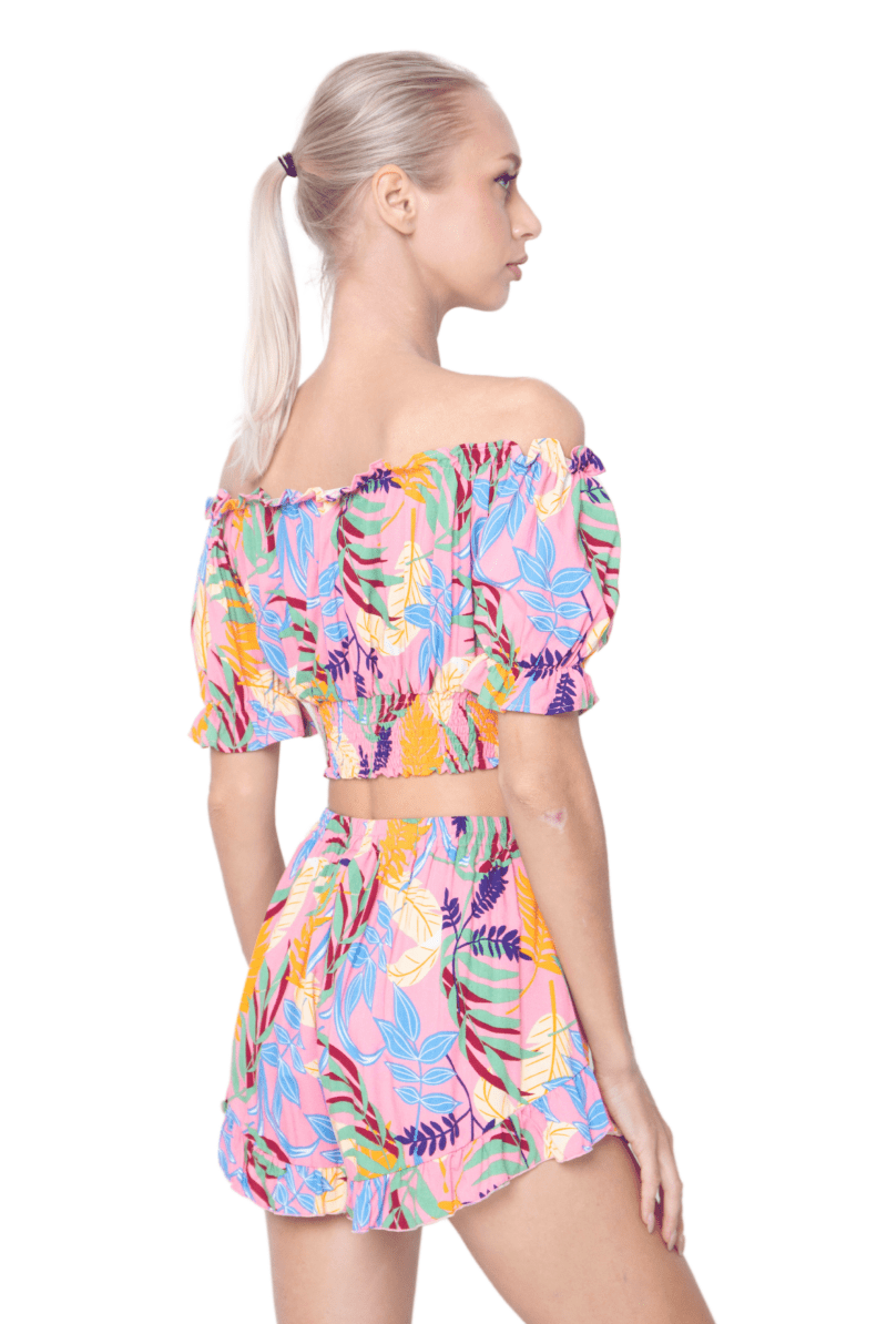 March, Tropical, Cropped Top - Love Anchor Bali