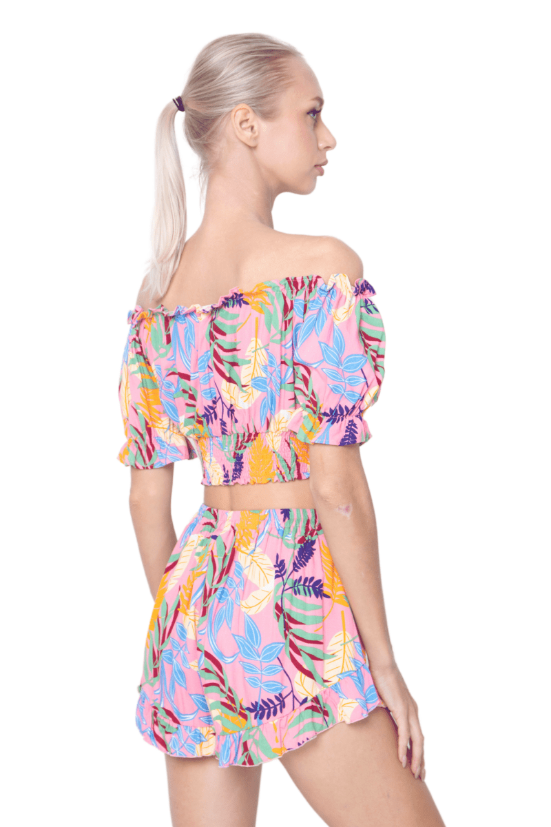 March, Tropical, Cropped Top - Love Anchor Bali