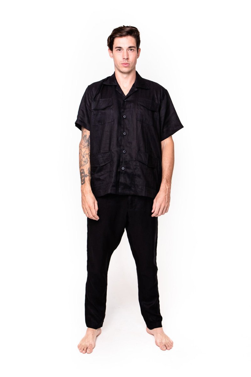 Mengening, Linen, Long Pants - Love Anchor Bali