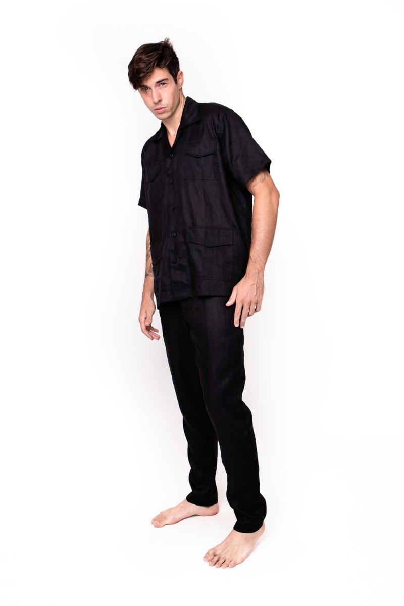 Mengening, Linen, Long Pants - Love Anchor Bali