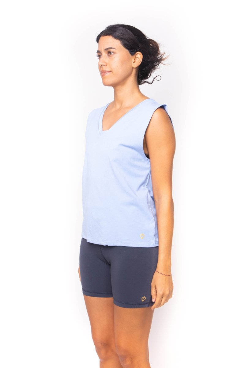 Nikosia, Bamboo Spandex, Top Sport Yoga - Love Anchor Bali