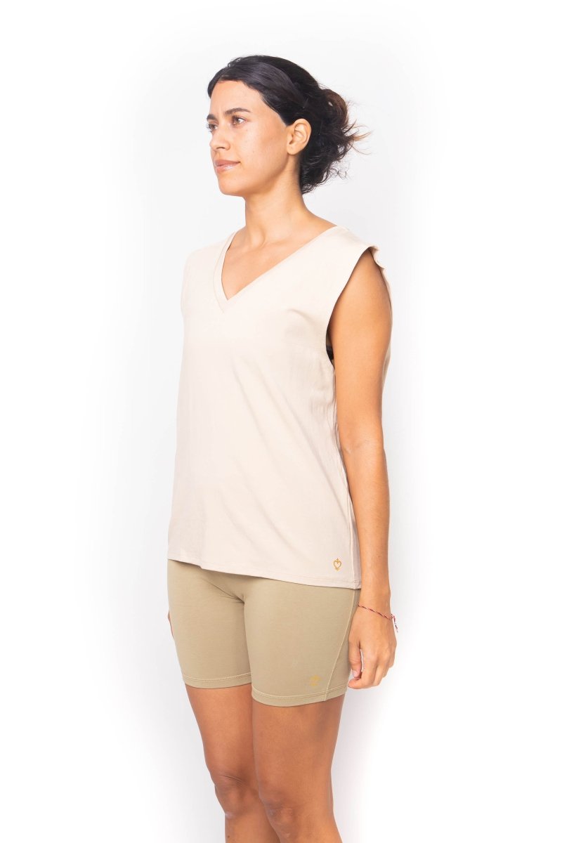 Nikosia, Bamboo Spandex, Top Sport Yoga - Love Anchor Bali
