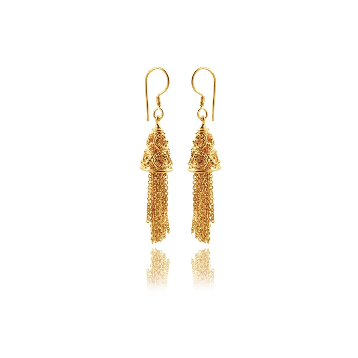Ombak Segara Drop Chain Gold - Love Anchor Bali