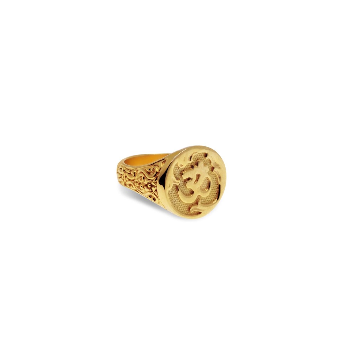 Omkara Cocktail Gold Ring 22K - Love Anchor Bali