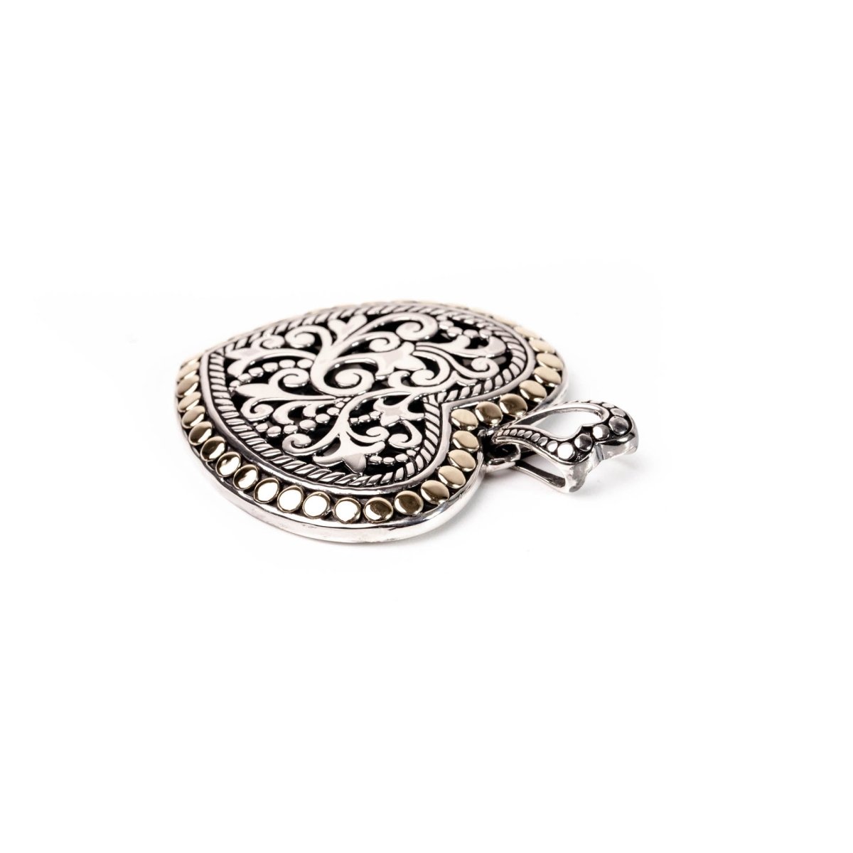 Pendant Two Tone Love - Love Anchor Bali