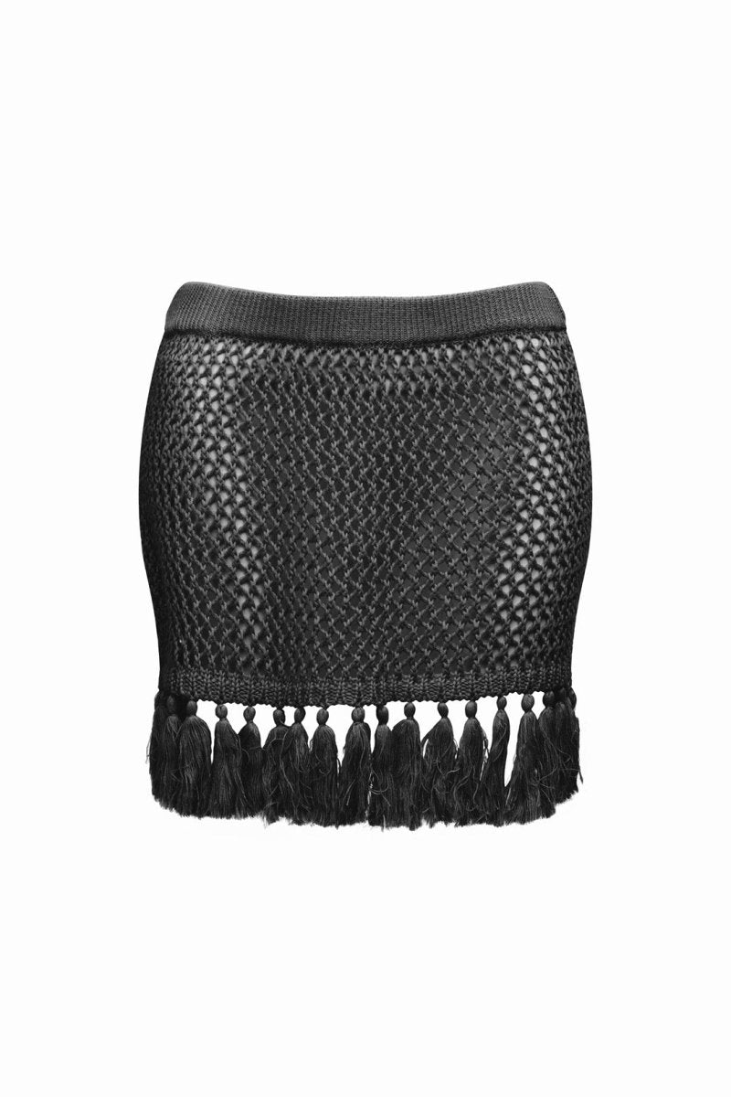 Popit, Knit, Mini Skirt - Love Anchor Bali