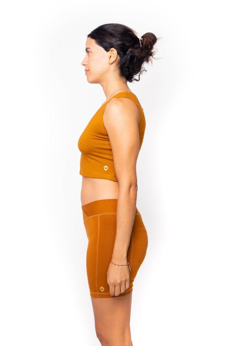 Pristina, Bamboo Spandex, Top Sport Yoga - Love Anchor Bali