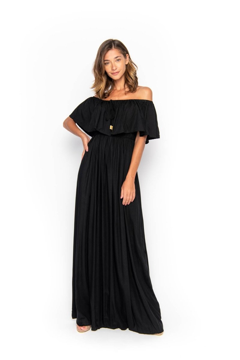 Safia, Plain, Maxi Dress - Love Anchor Bali