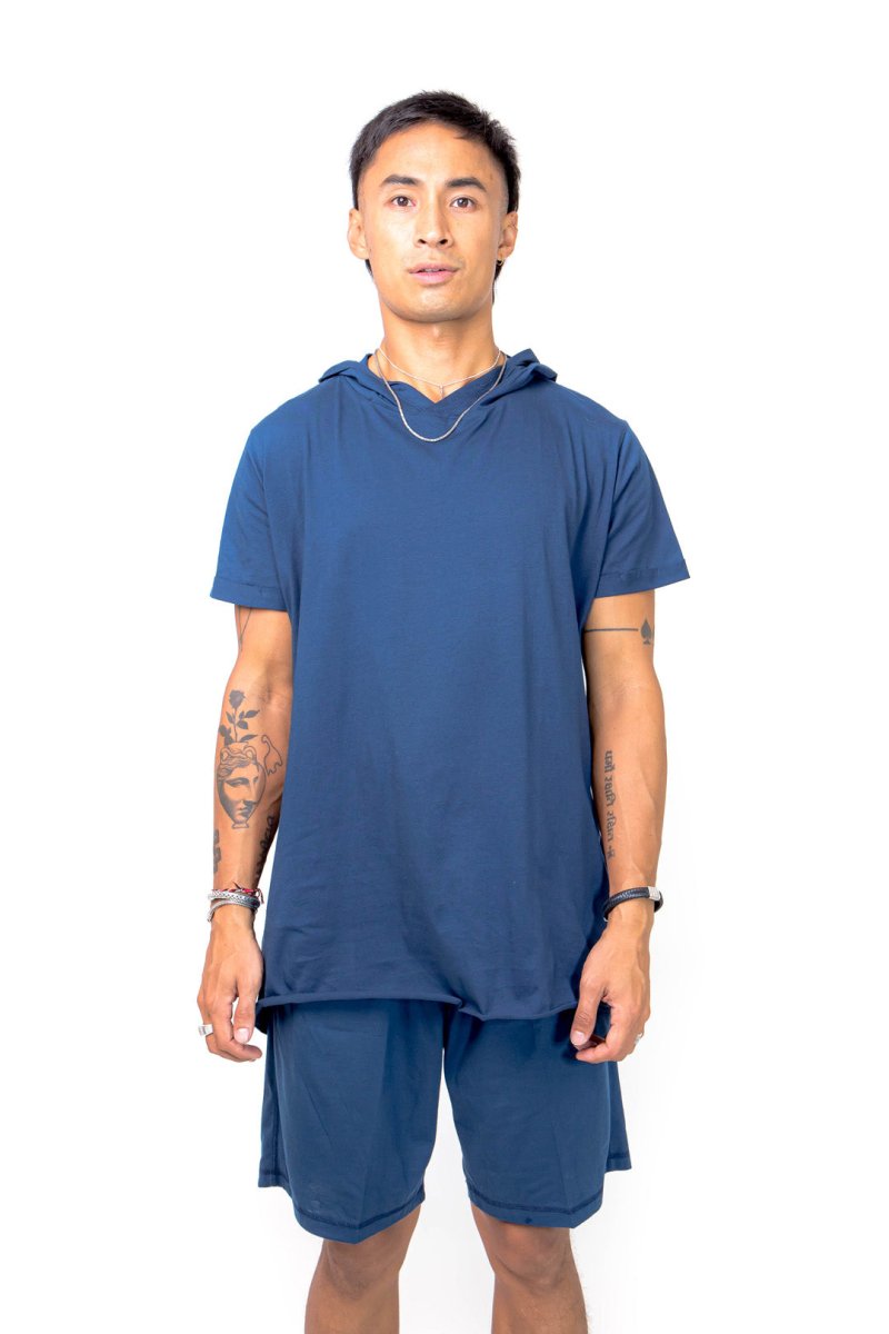 Script, Organic Cotton, Hoodie - Love Anchor Bali