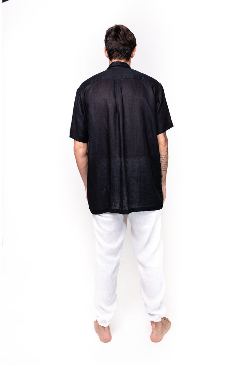 Semat, Linen, Shirt - Love Anchor Bali