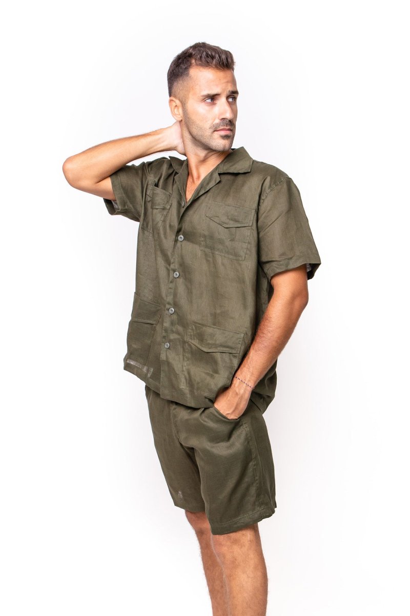 Semat, Silk, Shirt - Love Anchor Bali