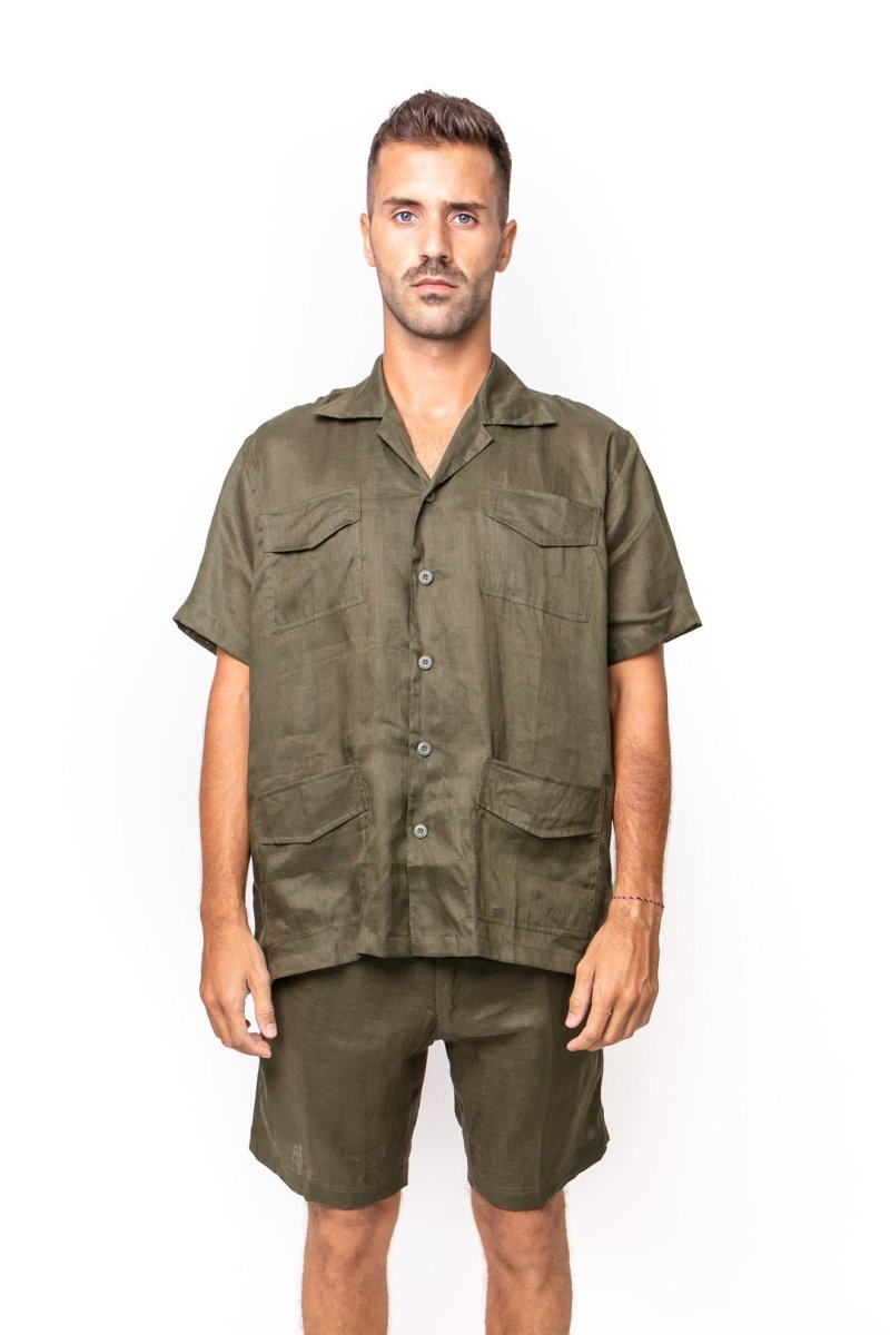 Semat, Silk, Shirt - Love Anchor Bali