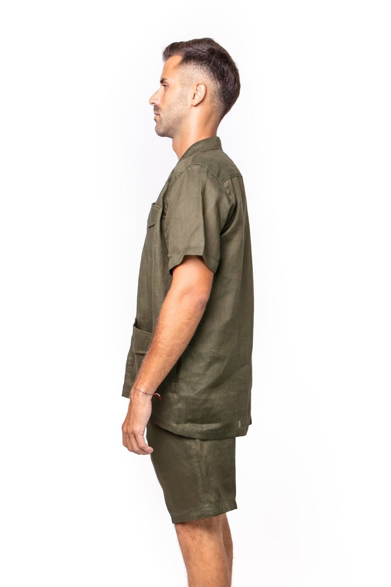 Semat, Silk, Shirt - Love Anchor Bali