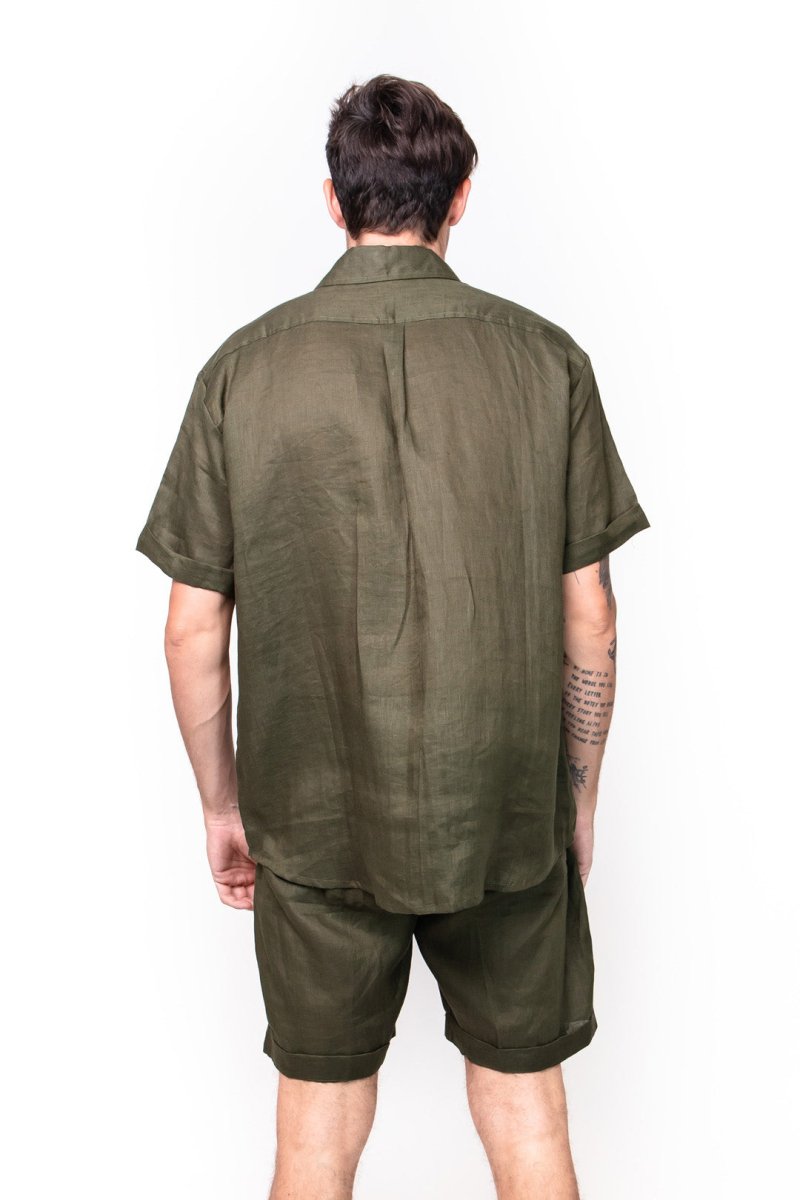 Semer, Linen, Short Pant - Love Anchor Bali