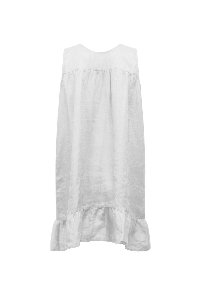 Siberia, Linen, Mini Dress - Love Anchor Bali