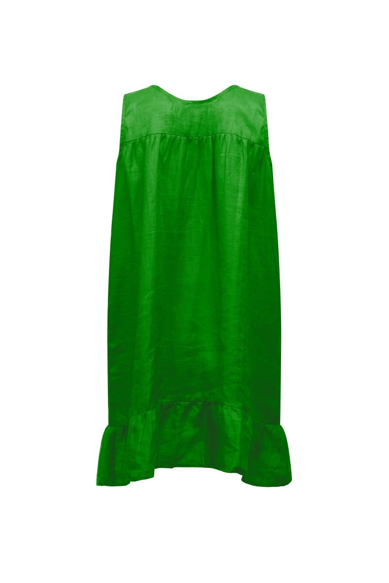 Siberia, Linen, Mini Dress - Love Anchor Bali