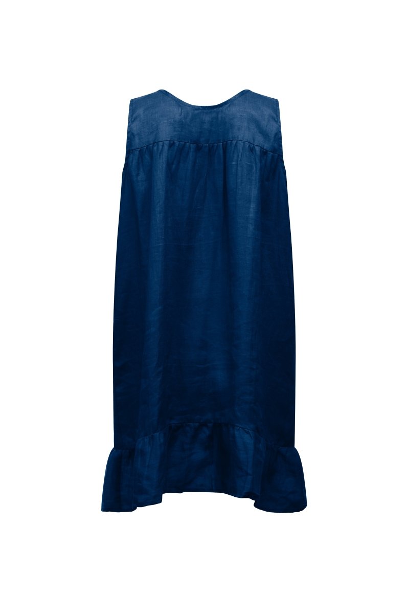 Siberia, Linen, Mini Dress - Love Anchor Bali