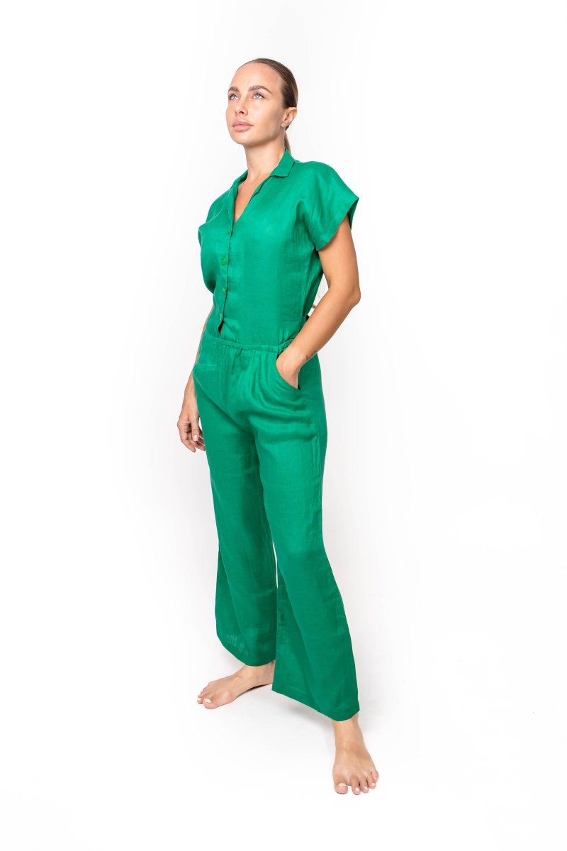 Sphinx, Linen, Jumpsuite - Love Anchor Bali