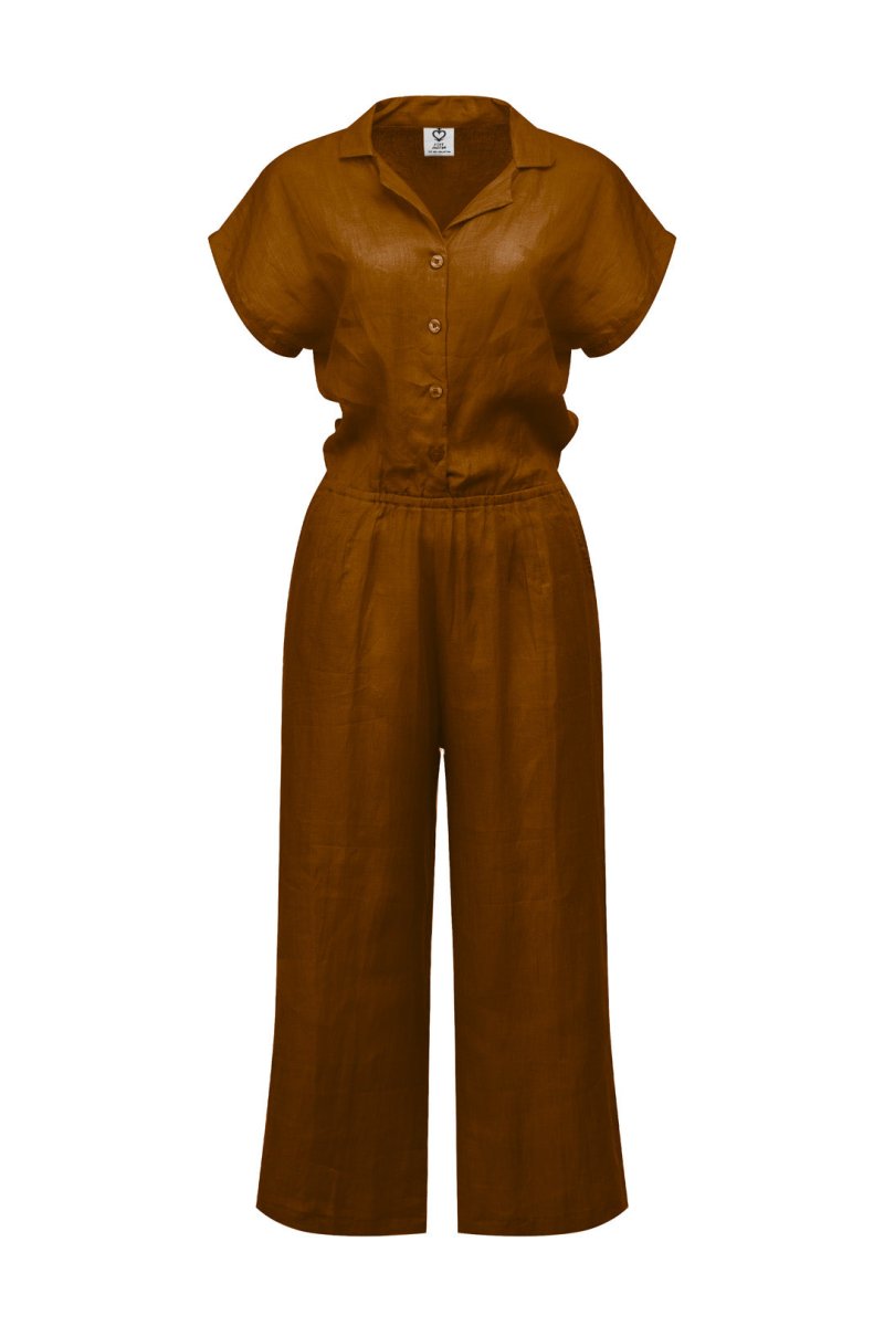 Sphinx, Linen, Jumpsuite - Love Anchor Bali