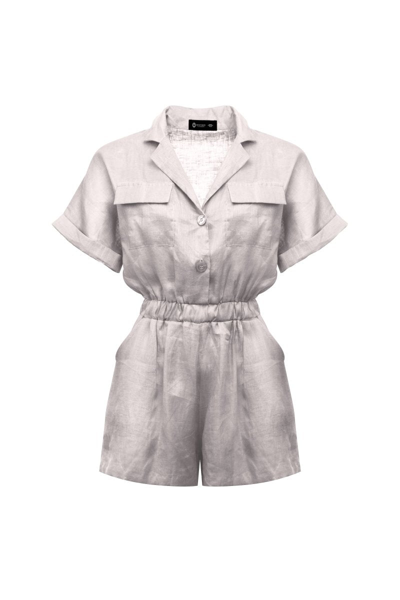 Sphinx, Linen, Playsuite - Love Anchor Bali