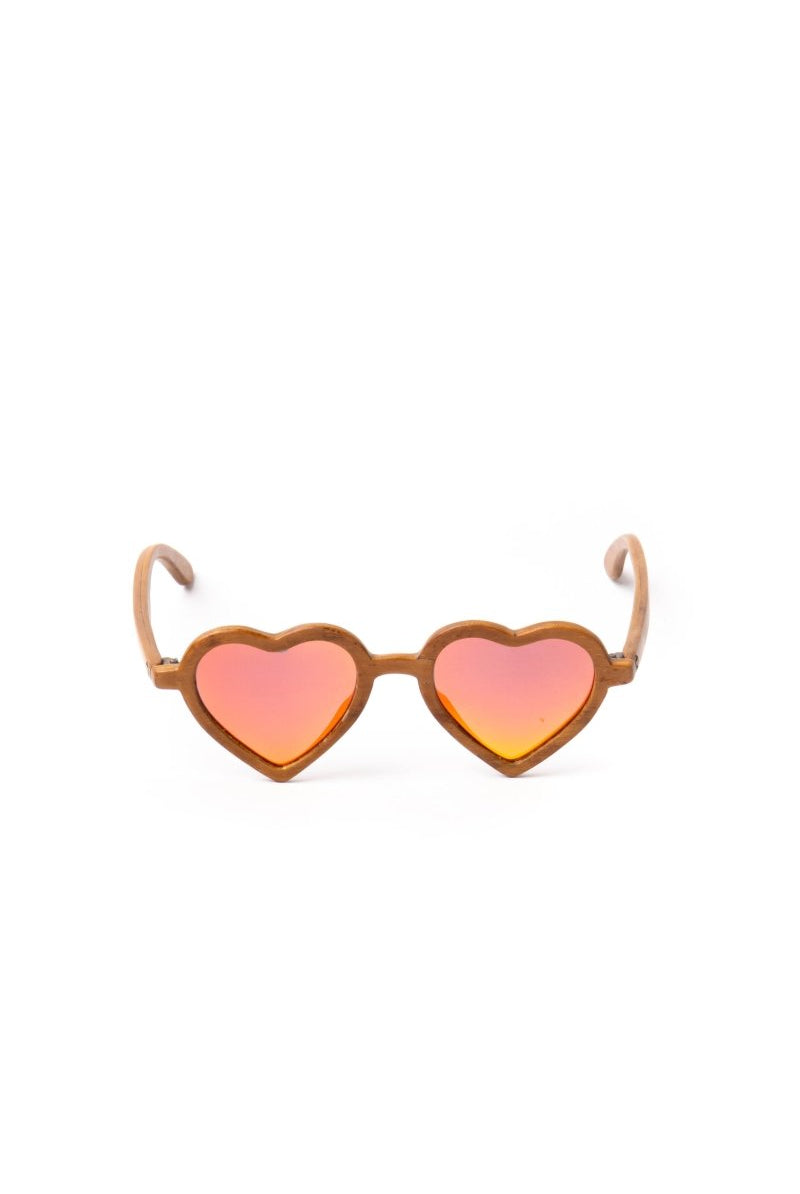 Sunglasses Bucin Teak Wood - Love Anchor Bali