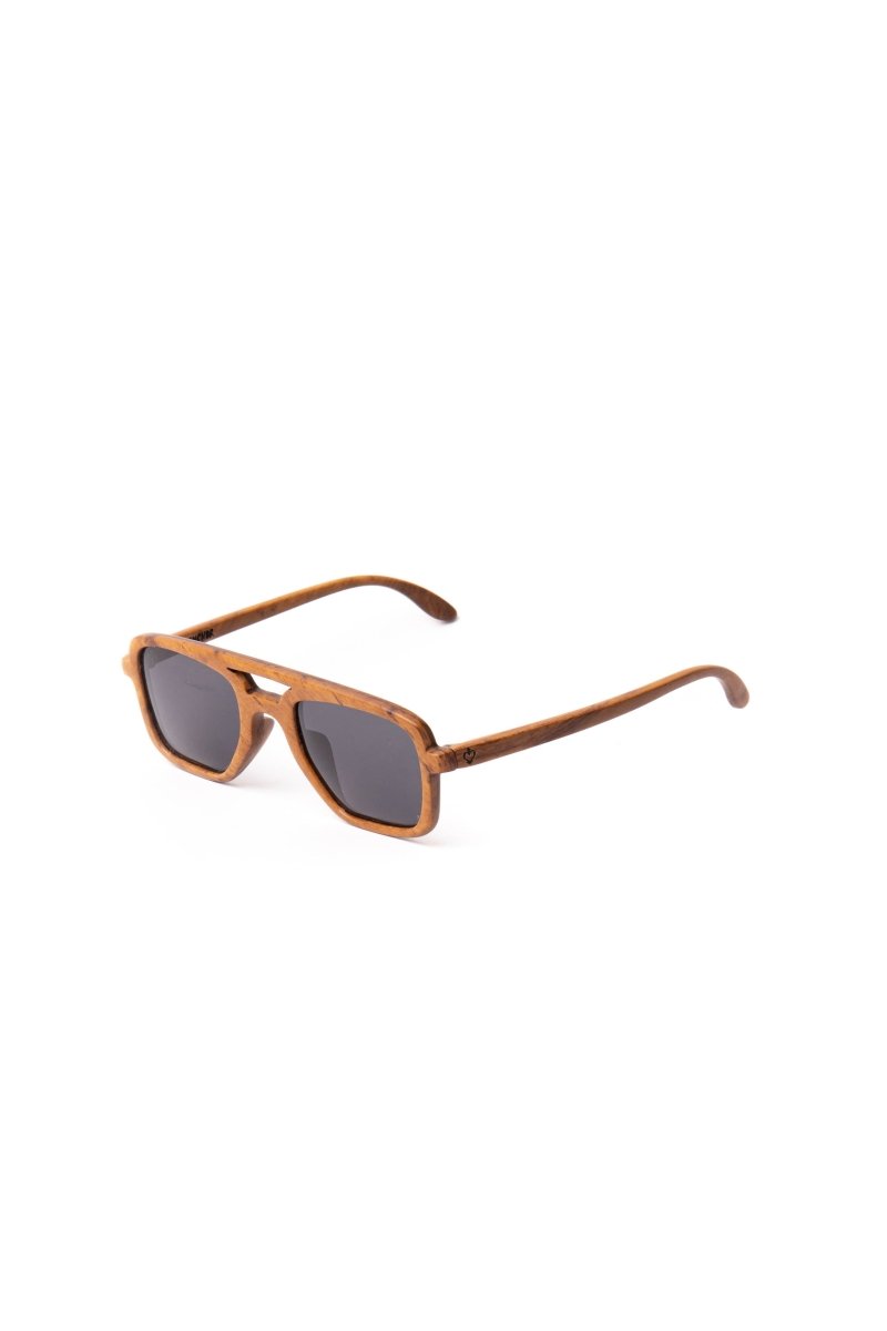 Sunglasses Godam Teak Wood - Love Anchor Bali