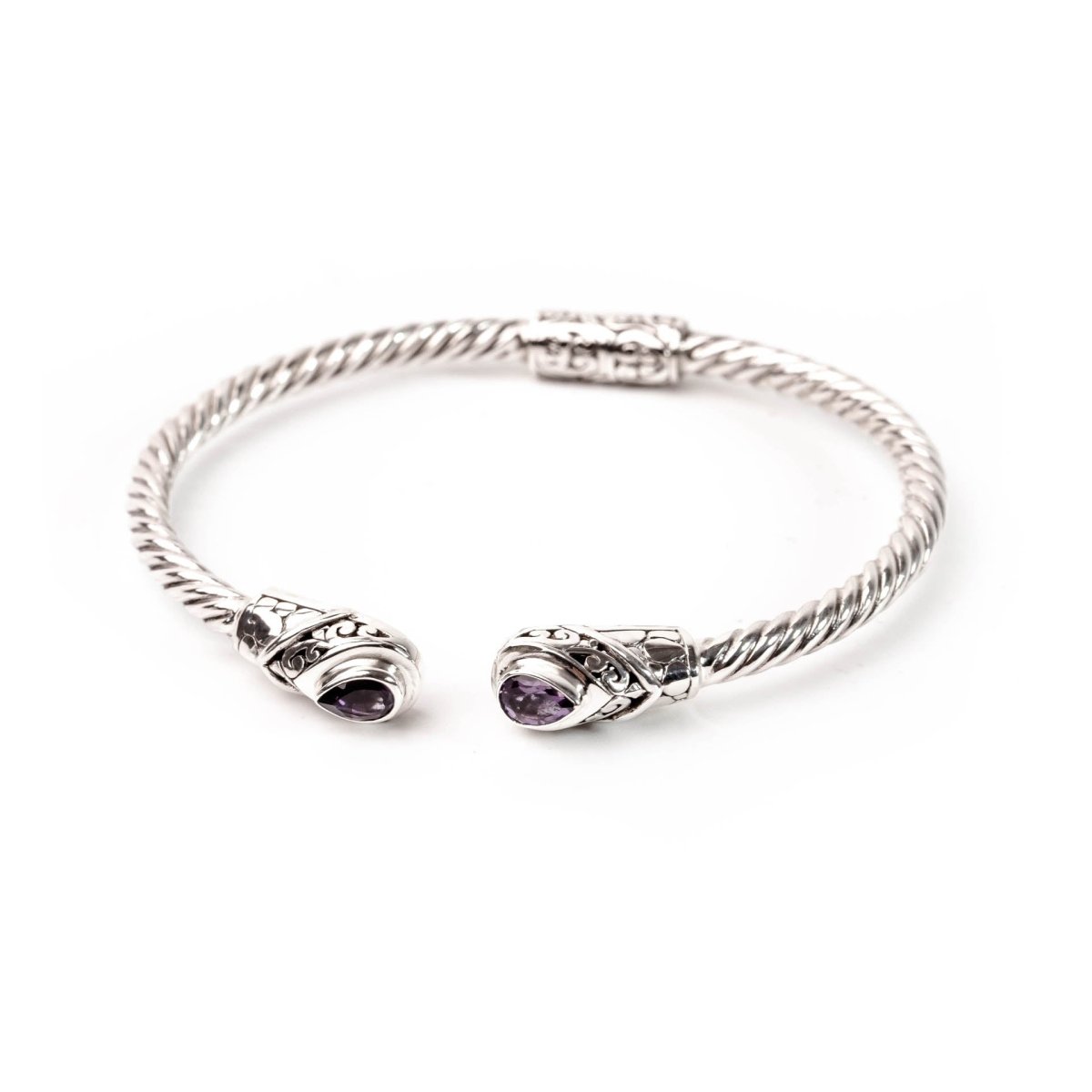 Tejakula Carving Purple Stone - Love Anchor Bali