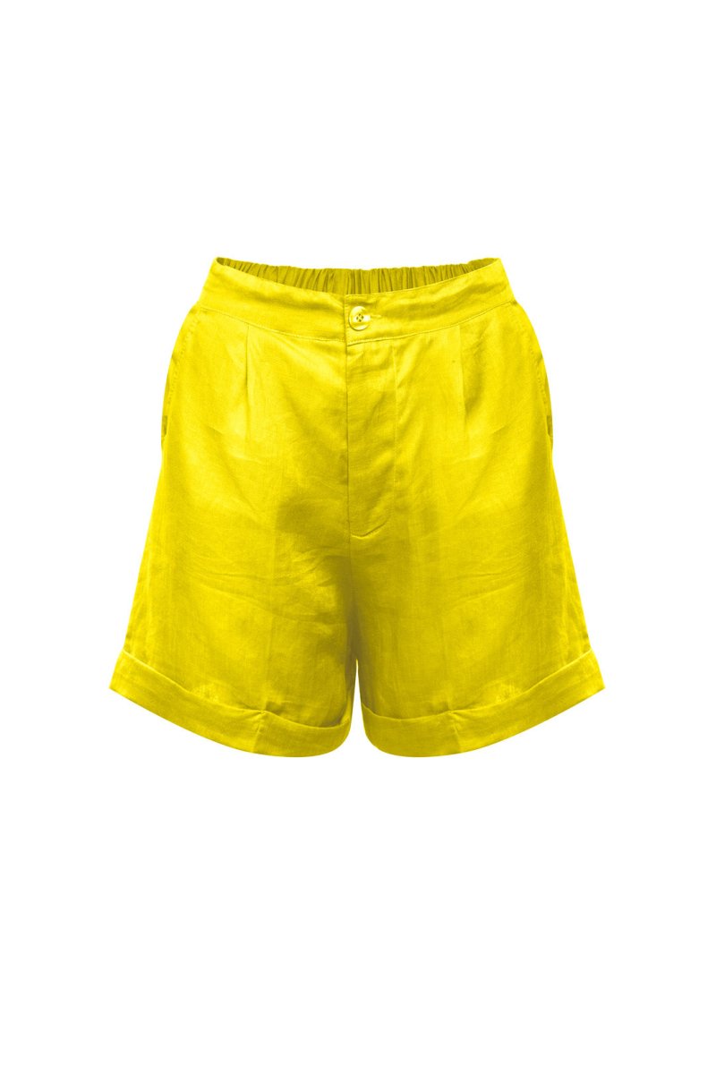 Wanagiri, Linen, Short Pant - Love Anchor Bali