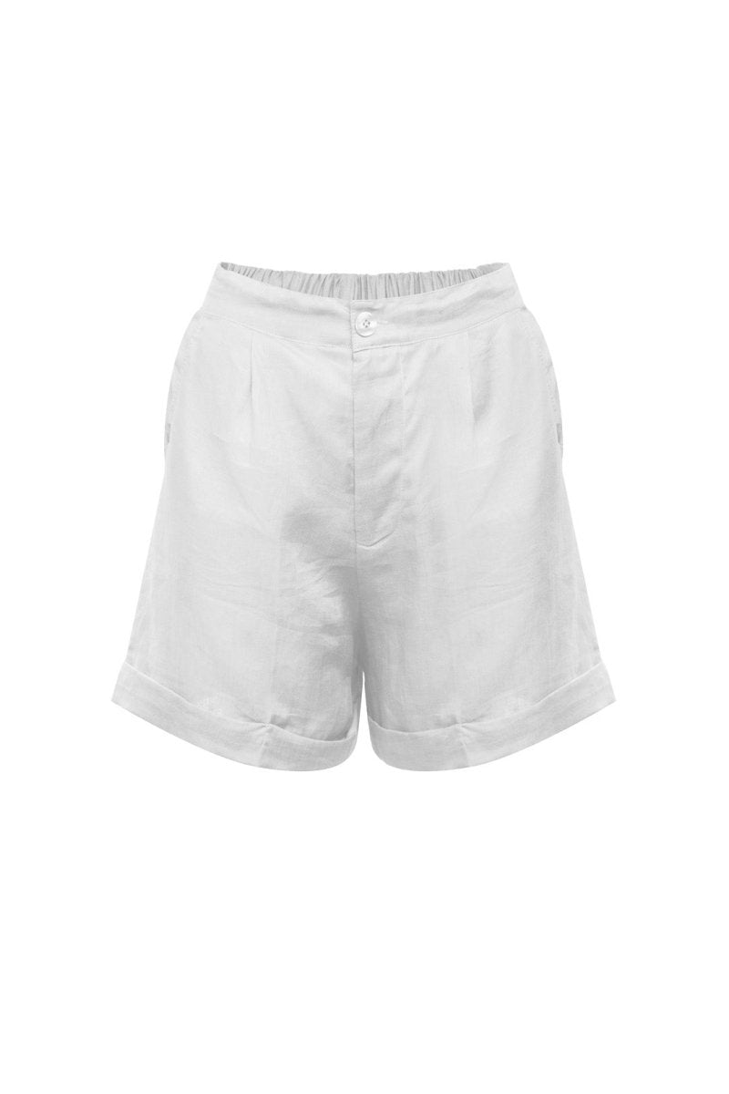 Wanagiri, Linen, Short Pant - Love Anchor Bali