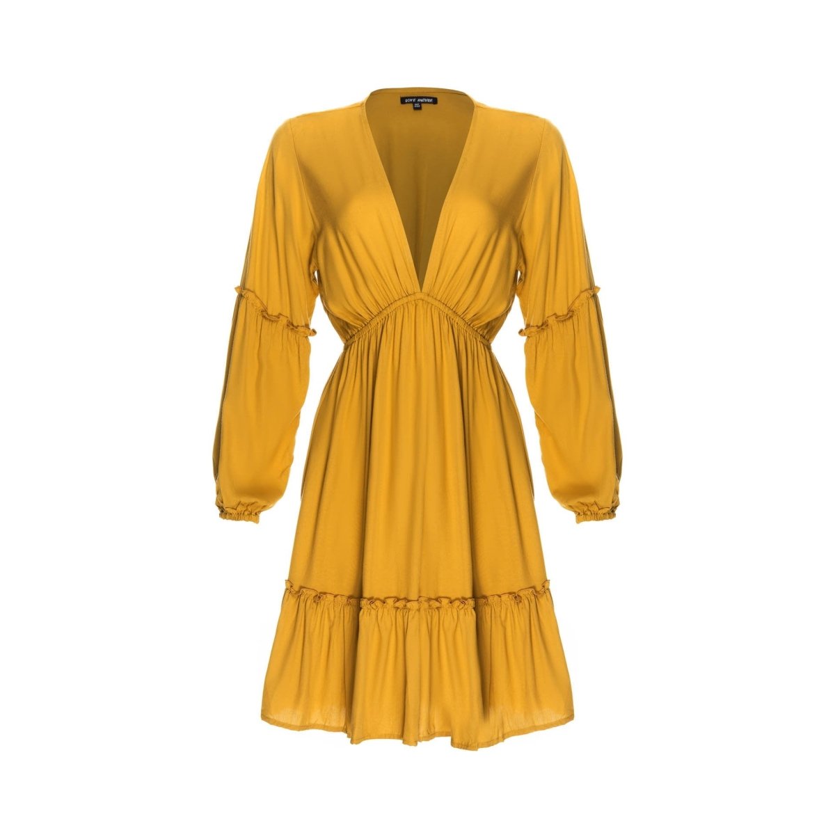 Baby Doll, Plain, Mini Dress - Love Anchor Bali