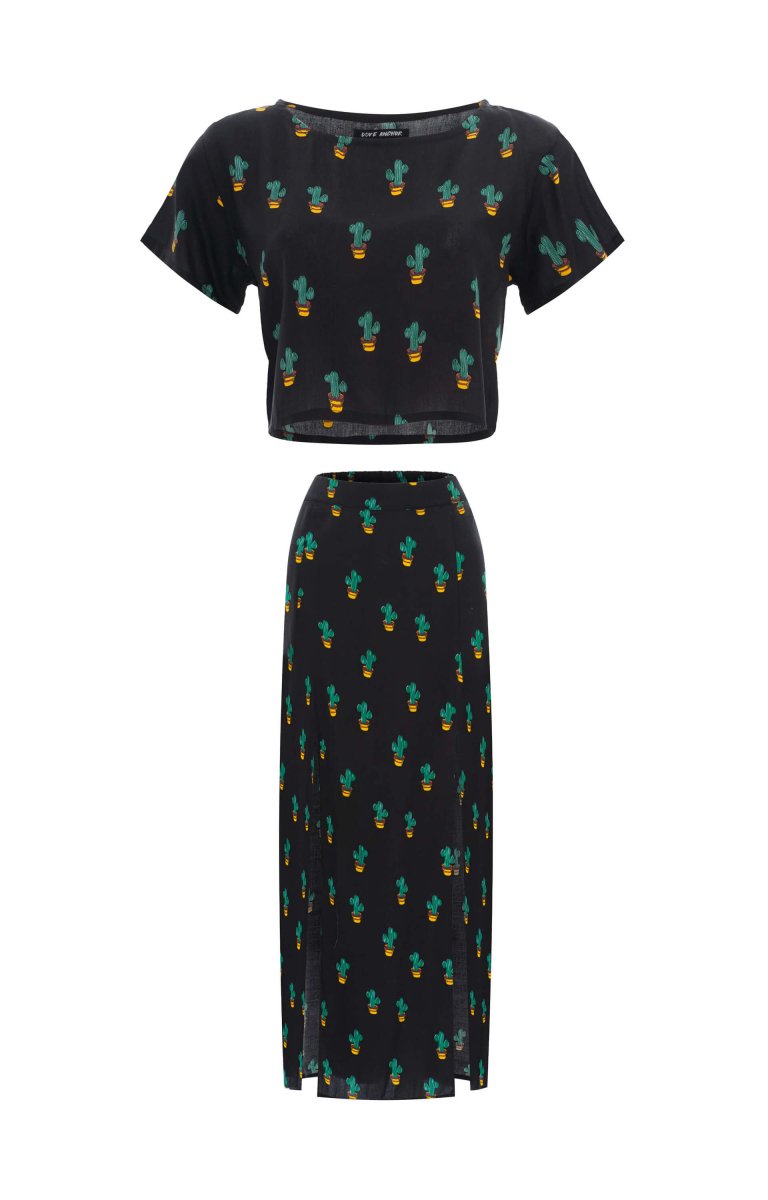 Basic, Tropical, Crop Top - Love Anchor Bali