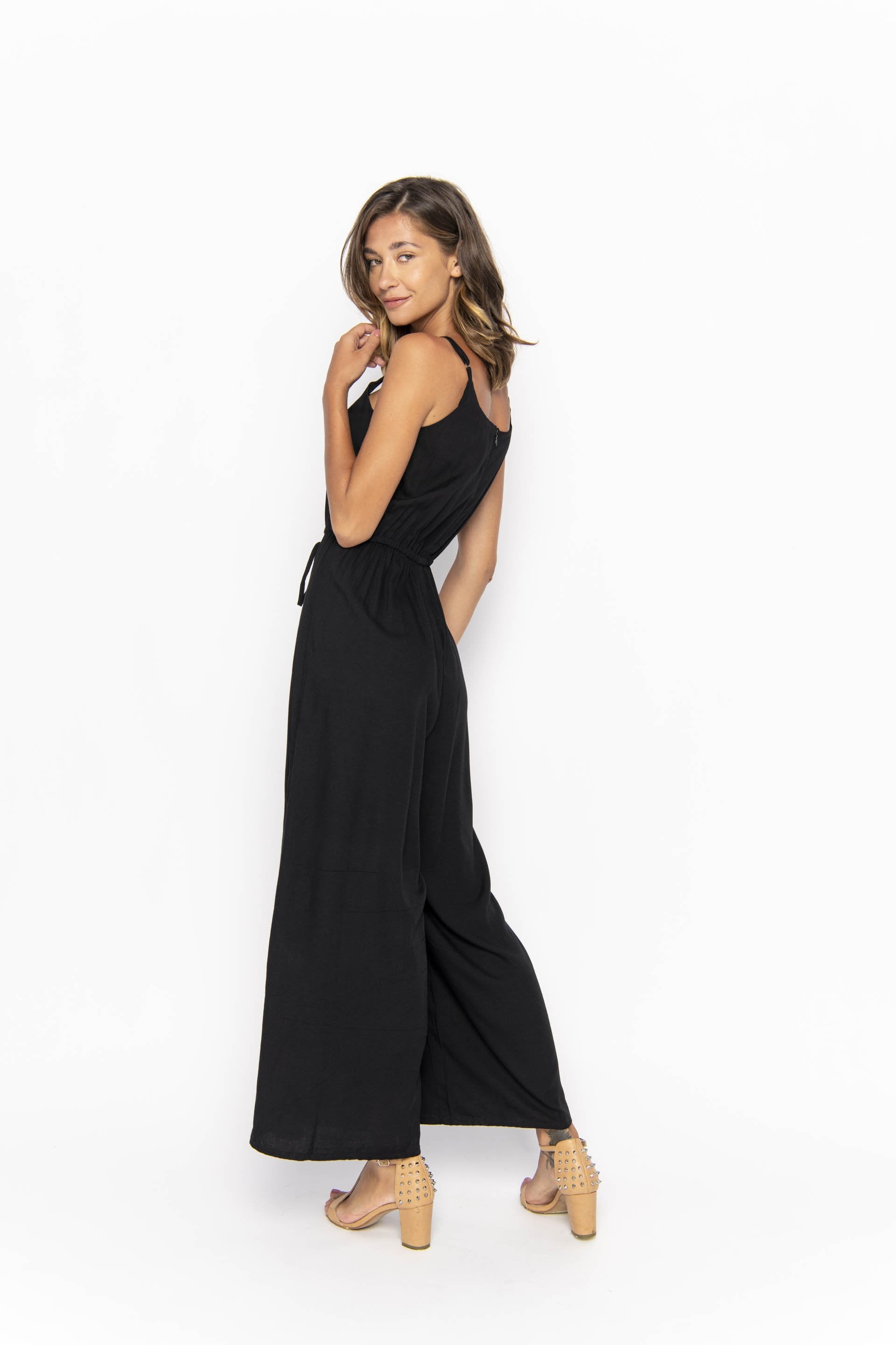 clothing wholesale, jumpsuits, wholesale, women wholesale Pimp, Plain, Eco Rayon Jumpsuit, Wholesale